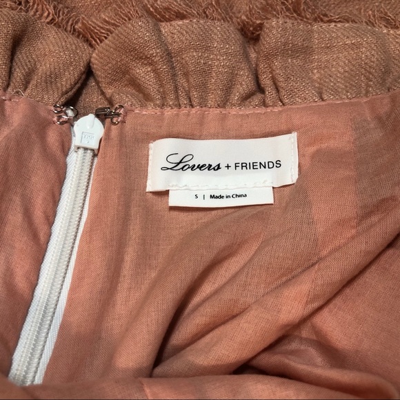 Lovers + Friends Revolve Linen Frayed Annette Pant - Picture 6 of 7